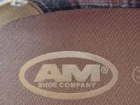 AM Shoe Company Herren Schnürschuhe Businessschuhe Braun Gr. 44 6