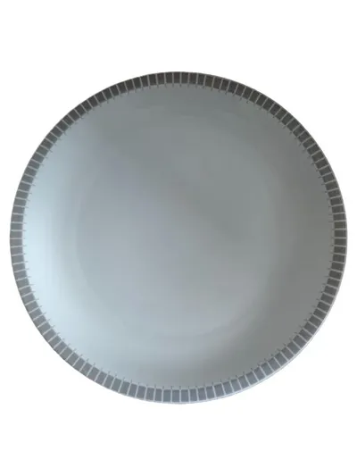 Arzberg 2050 Essteller Porzellan Grau Grand Prix Triennale 1960