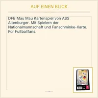 ASS Altenburger DFB Mau Mau Kartenspiel 55 Karten Fußball Nationalmannschaft 3