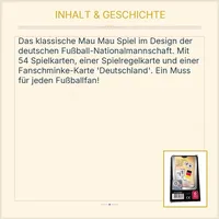 ASS Altenburger DFB Mau Mau Kartenspiel 55 Karten Fußball Nationalmannschaft 4