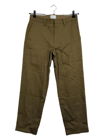 Closed Damen Stoffhose Chino Braun Gr. 38 W29 Casual Baumwolle