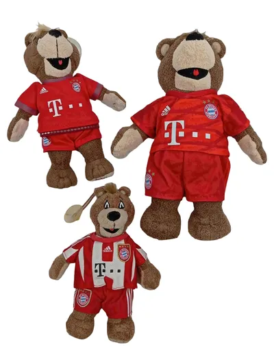 FC Bayern München Bär Kuscheltier T-Mobile Trikot Plüschtier
