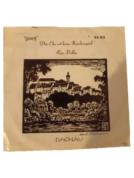Dachauer Knabenkapelle Vinyl Single Ria-Polka Die Ehe ist kein Kinderspiel 2