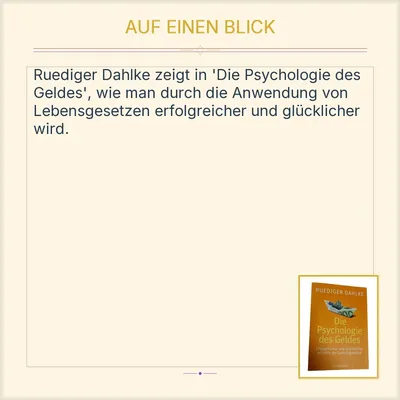 Die Psychologie des Geldes - Ruediger Dahlke - Goldmann Selbsthilfebuch