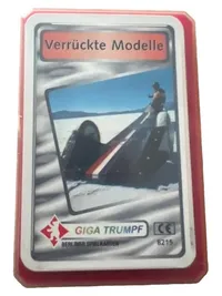 Berliner Spielkarten Giga Trumpf Verrückte Modelle Quartett Spiel ab 6 Jahre 4