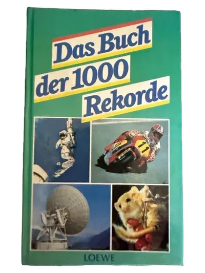 Das Buch der 1000 Rekorde Loewe Sachbuch für Kinder