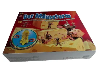Der Mäuseturm Geschicklichkeitsspiel Kinderspiel Käse Mäuse