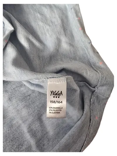 Yigga Kinder Sommerkleid Blau Gr. 158 Casual