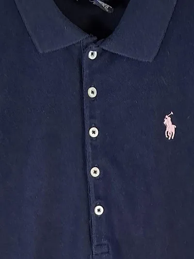 Ralph Lauren Mädchen Poloshirt Kleid Blau Gr. M 8, 10 134 140 Freizeitkleid