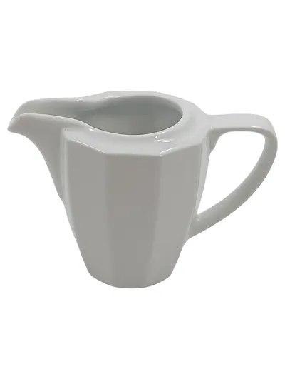 Graf von Henneberg Milchkännchen Porzellan Weiß Klassisch 7 cm