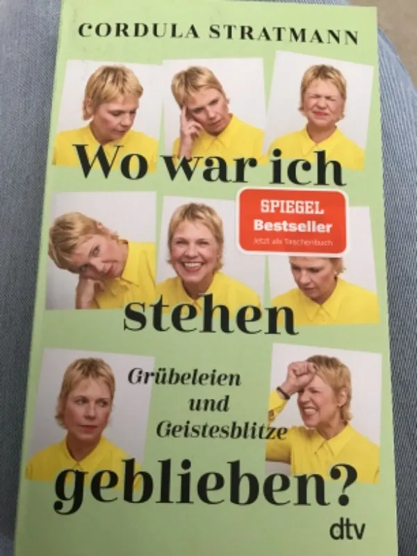 Wo war ich stehen geblieben? Cordula Stratmann Taschenbuch dtv Humor 2