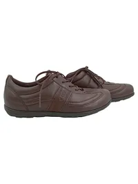 ECCO Schnürschuhe Damen Leder Braun Gr. 37 Casual 1