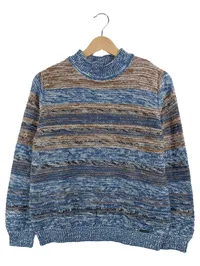 Collection L Pullover Damen Gr. 42 XL Mehrfarbig Gestreift Casual 1