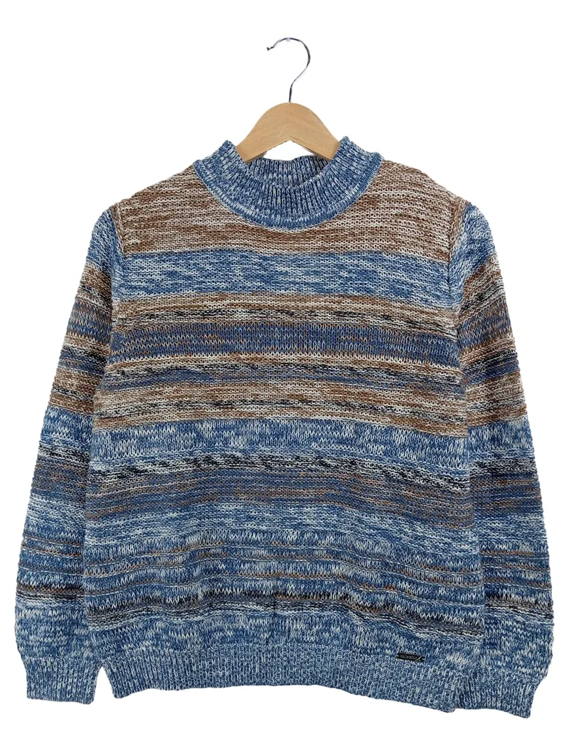 Collection L Pullover Damen Gr. 42 XL Mehrfarbig Gestreift Casual 1