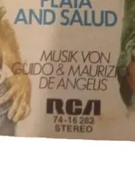 Vinyl Single Zwei Himmelhunde auf dem Weg zur Hölle Soundtrack Bud Spencer