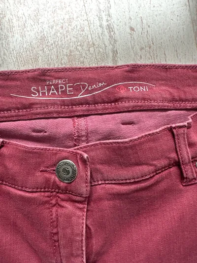 TONI Damen Stoffhose Perfect Shape Rot Gr. 38 W29 Casual
