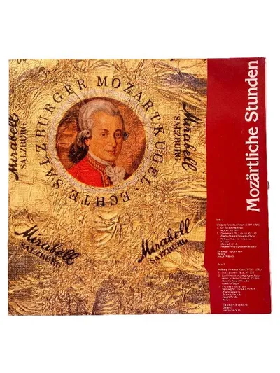 Mirabell Salzburger Mozartkugeln Vinyl LP Mozärtliche Stunden Mozart Klassik