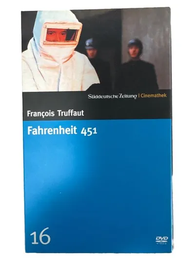 Fahrenheit 451 DVD François Truffaut Süddeutsche Zeitung Cinemathek Sci-Fi Film