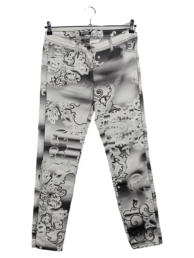 Sportalm Kitzbühel Damen Stoffhose Gr. 38 Mehrfarbig Floral Muster