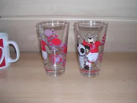FC Bayern München Trinkglas Berni Maskottchen 400ml Glas Transparent Sportlich 6