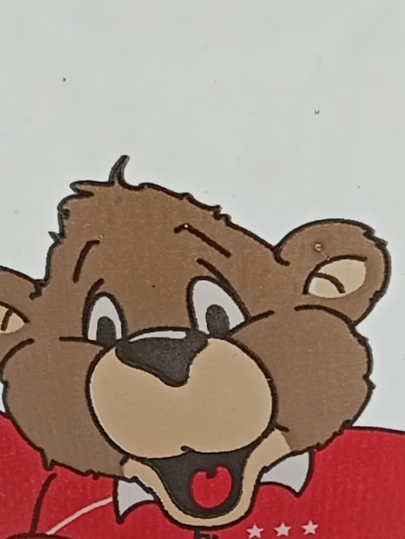 FC Bayern München Trinkglas Berni Maskottchen 400ml Glas Transparent Sportlich 7