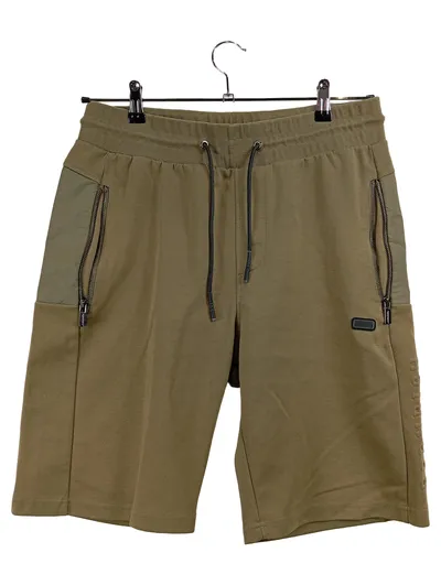 Born Rich Herren Sweatshorts Shorts Oliv Gr. L W33 Reißverschlusstaschen