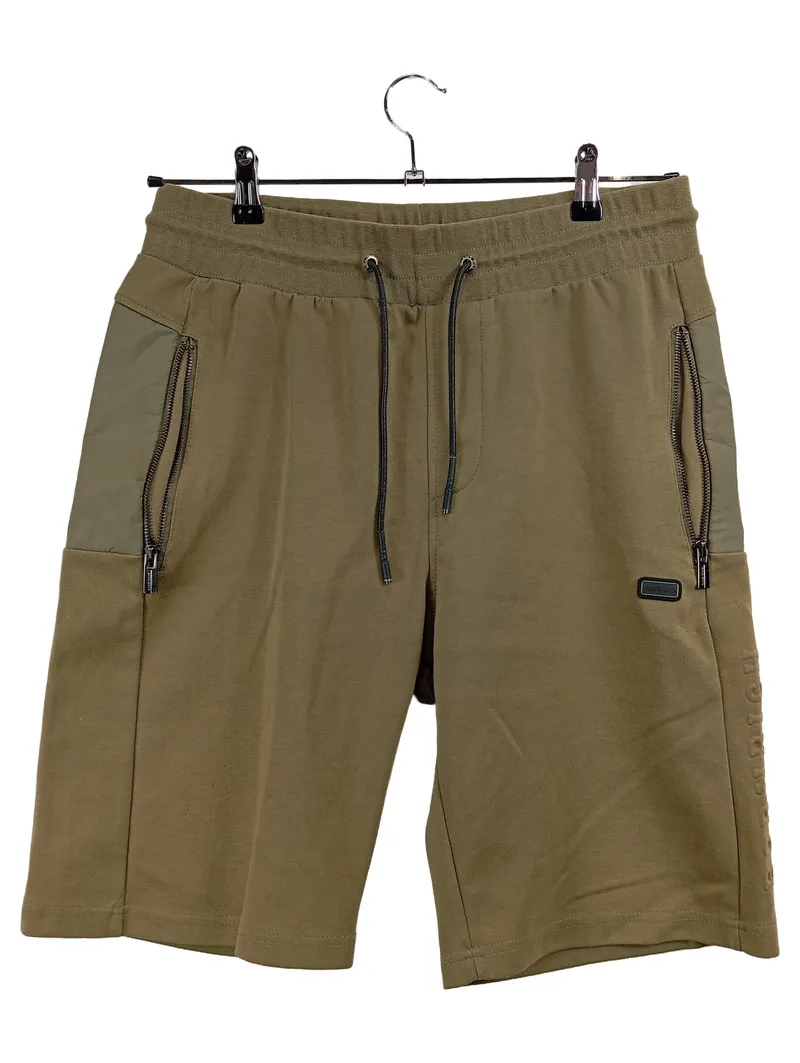 Born Rich Herren Sweatshorts Shorts Oliv Gr. L W33 Reißverschlusstaschen 1