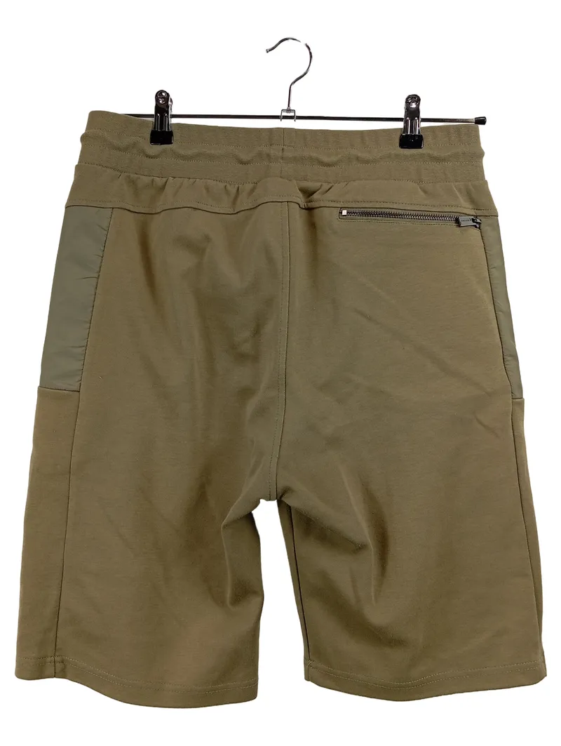 Born Rich Herren Sweatshorts Shorts Oliv Gr. L W33 Reißverschlusstaschen 2