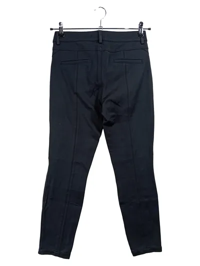 BRAX Damen Stoffhose Schwarz Gr. 36 W28 S Modern Reißverschluss-Details