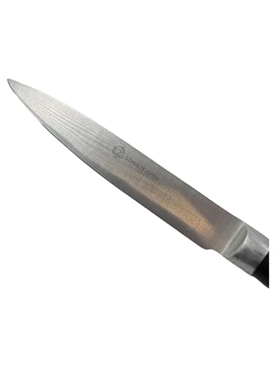 Schulte-Ufer Küchenmesser Allzweckmesser Metall 23 cm Schwarz Klassisch