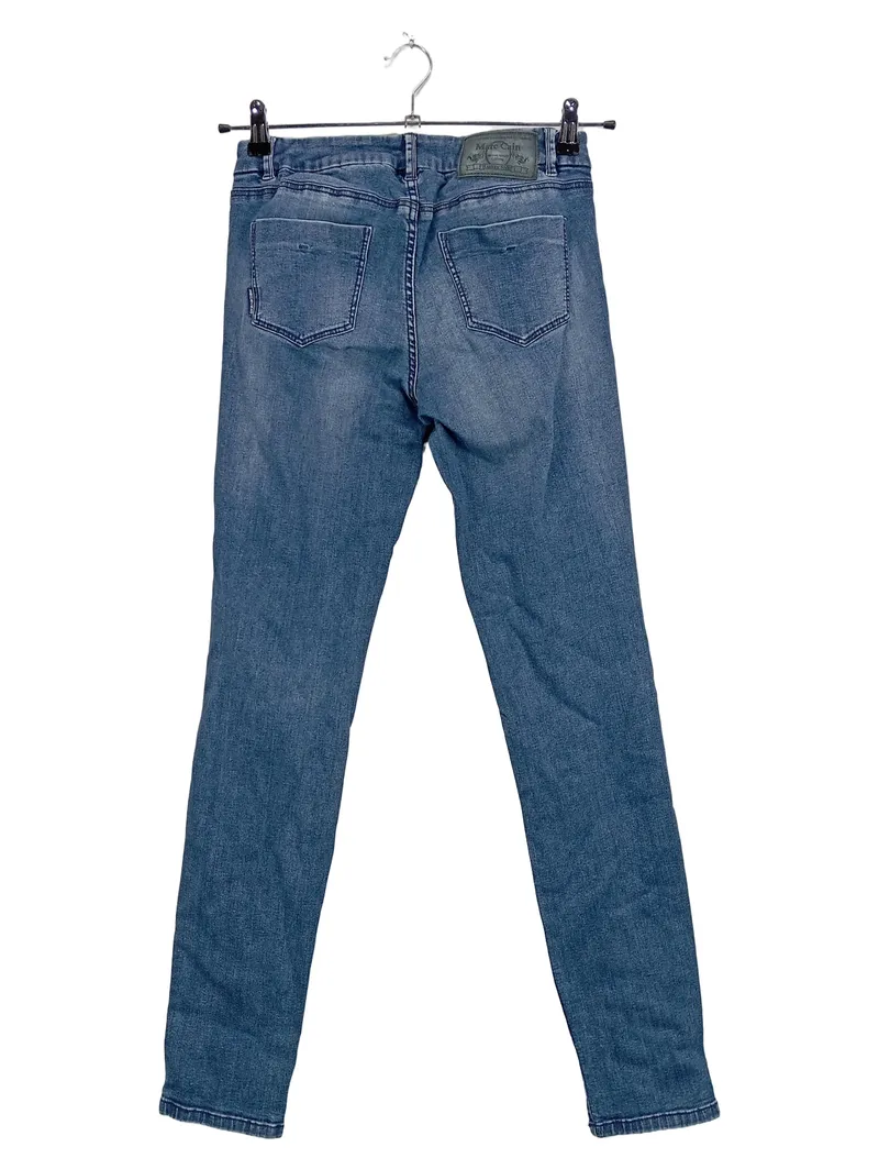 Marc Cain Damen Jeans Skinny Fit Blau Gr. 38 W29 L31 2