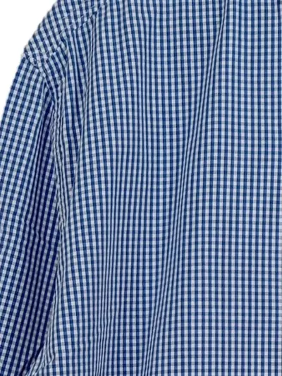 Timberland Herren Business Hemd Slim Fit Kariert Blau Weiß Gr. XXL