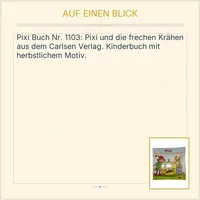 Pixi Buch 1103 Pixi und die frechen Krähen Carlsen Verlag Kinderbuch 3