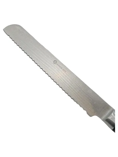 Schulte-Ufer Brotmesser Küchenmesser 33 cm Schwarz Metall Klassisch