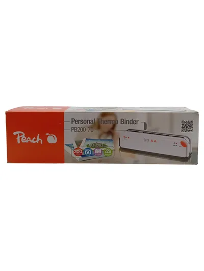 Peach Personal Thermo Binder PB200-70 Bindegerät Weiß Praktisch