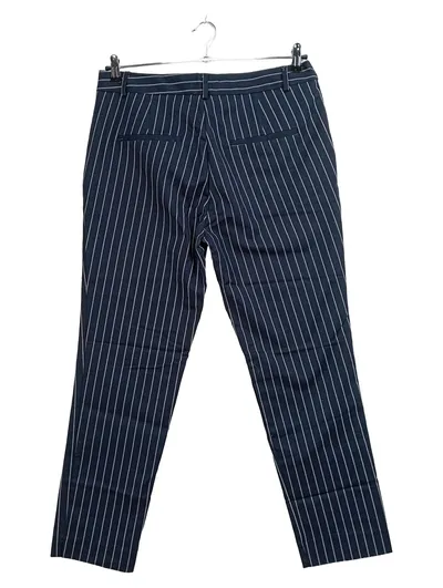Zabaione Damen Anzughose Blau Gestreift Gr. 42 W33 Business