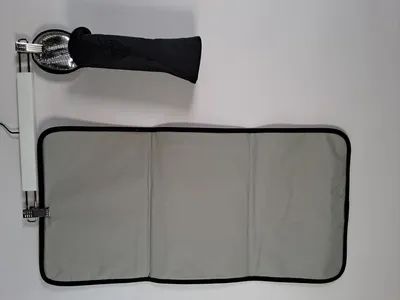 LÄSSIG Wickeltasche Schwarz Sterne inkl. Wickelunterlage & Flaschenhalter