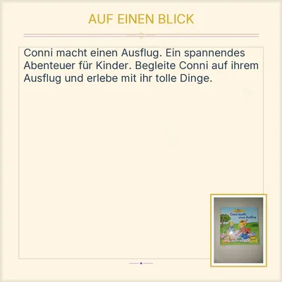Meine Freundin Conni: Conni macht einen Ausflug - Carlsen - Pixi Buch