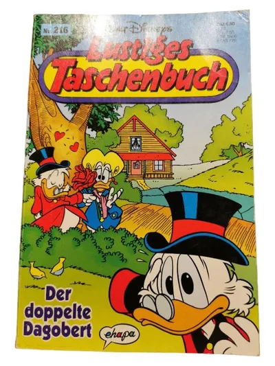 Lustiges Taschenbuch Nr. 216 Der doppelte Dagobert Walt Disney Ehapa Comic