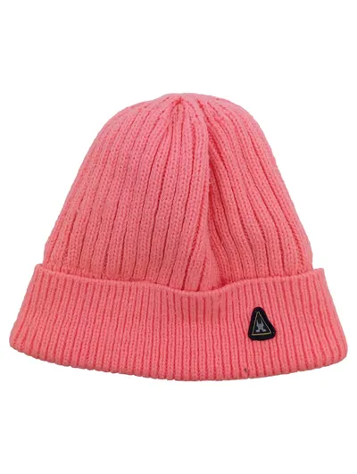 Gaastra Damen Strickmütze Cluo Beanie WN Rosa Rippstrick Casual