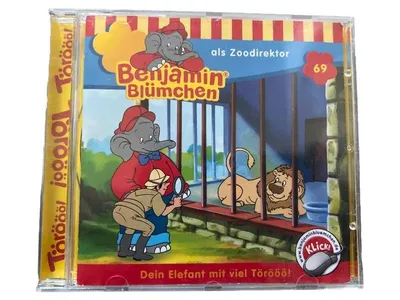 Benjamin Blümchen Folge 69 als Zoodirektor Hörspiel CD Kinder