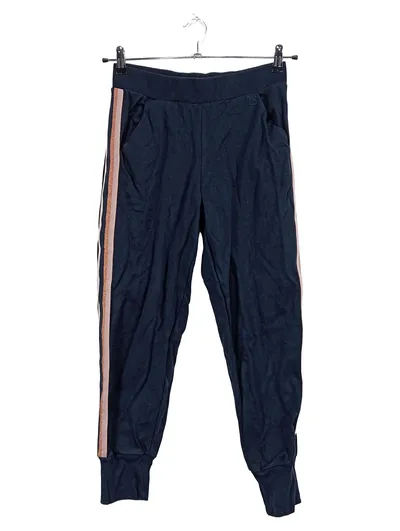 Ted Baker Damen Jogginghose Blau Gr. 36 S Streifen Glitzer Sportlich