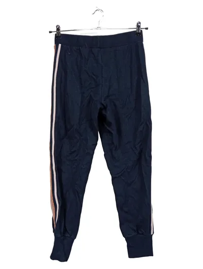 Ted Baker Damen Jogginghose Blau Gr. 36 S Streifen Glitzer Sportlich