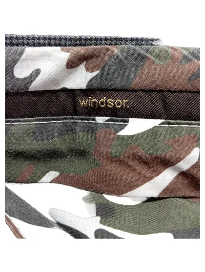 windsor. Herren Anzughose Grau Kariert Gr. 50 W33 L30 Business Wolle