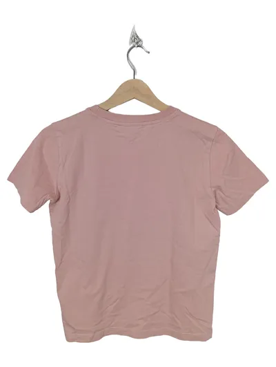 Calvin Klein Damen T-Shirt Logo Print Rosa Gr. 32/XXS Casual