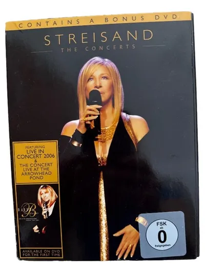 Barbra Streisand The Concerts Live in Concert 2006 & Arrowhead Pond DVD