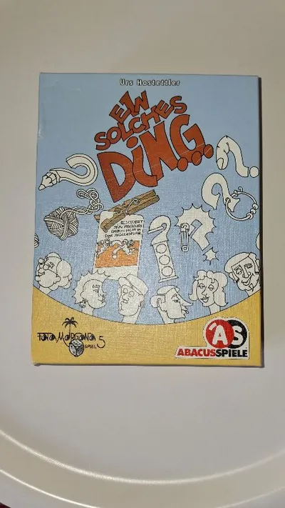 Abacusspiele Ein solches Ding Brettspiel Urs Hostettler Partyspiel Kartenspiel