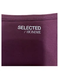 Selected Homme Herren Pullunder Kurzarm Rot Gr. 50 L Basic 4
