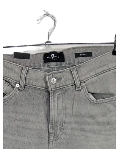 7 For All Mankind Slimmy Jeans Herren Grau Gr. 42 W32