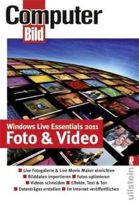 Computer Bild Windows Live Essentials 2011 Foto & Video Ullstein Buch